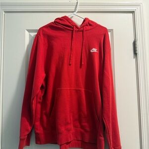 Red Nike Hoodie